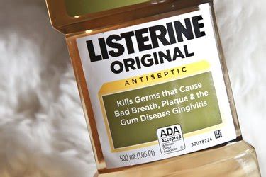 Is it OK to dilute Listerine with water?