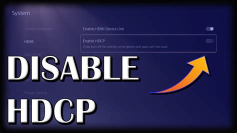 Is it OK to disable HDCP?