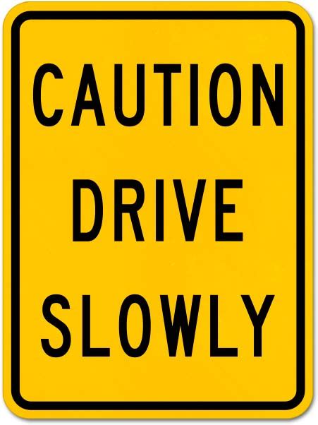 Is it OK to drive slow?