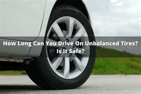 Is it OK to drive with unbalanced tires?