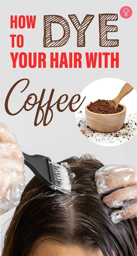 Is it OK to dye your hair with coffee?