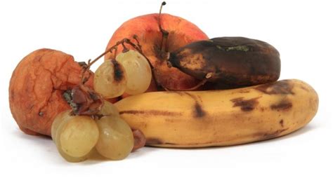 Is it OK to eat bruised fruit?