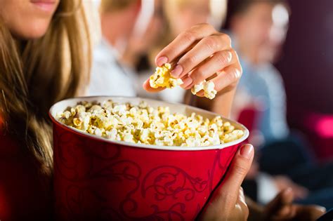 Is it OK to eat cinema popcorn?