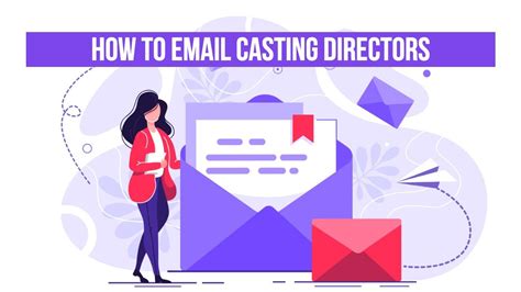 Is it OK to email a casting director?