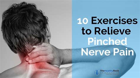Is it OK to exercise with a pinched nerve?