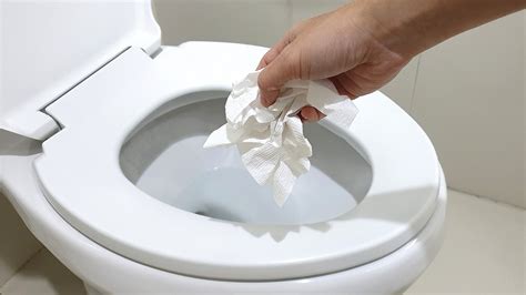 Is it OK to flush kitchen paper?