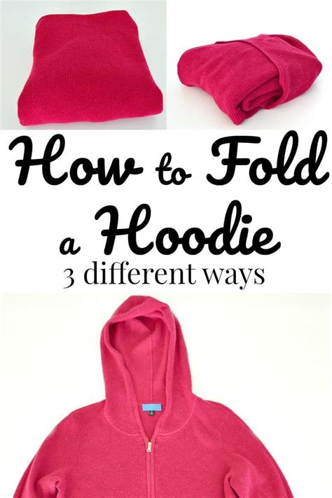 Is it OK to fold hoodies?