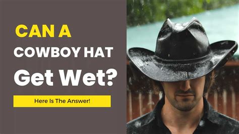 Is it OK to get a hat wet?