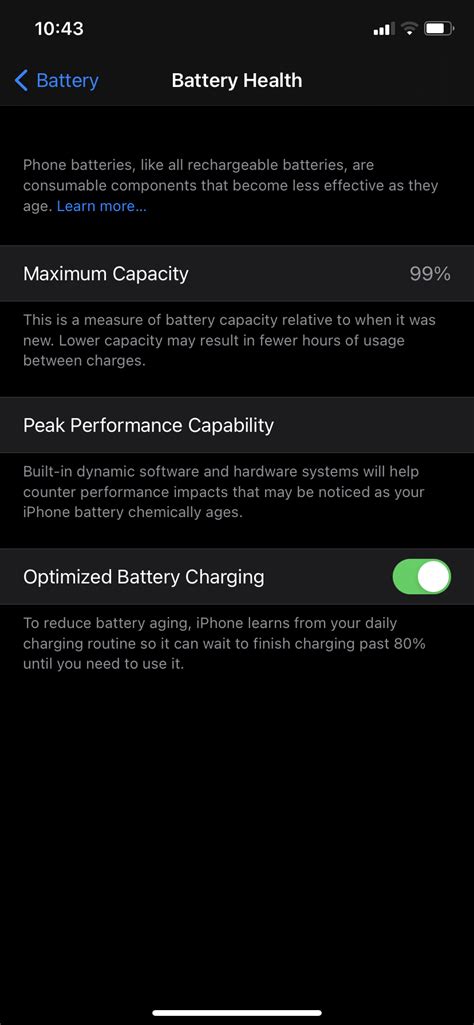 Is it OK to have 99 battery health after 1 month?
