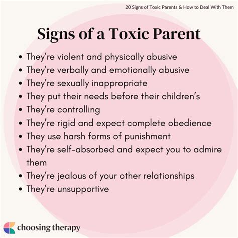Is it OK to have toxic parents?