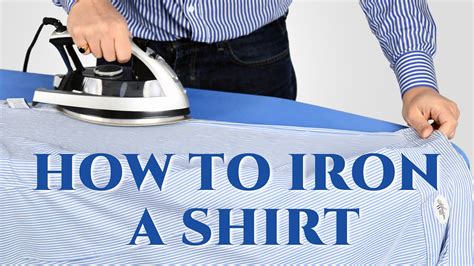 Is it OK to iron at shirt?