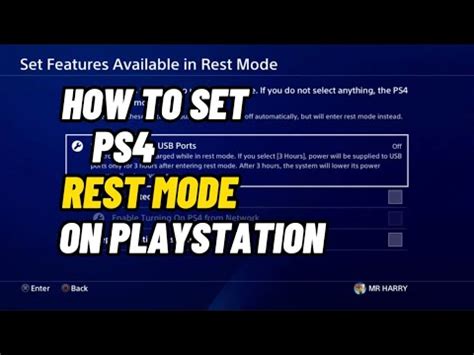Is it OK to leave my Playstation in rest mode?