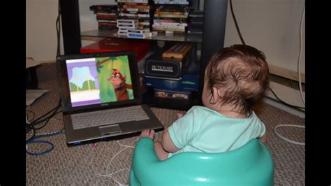 Is it OK to let my baby watch cartoons?