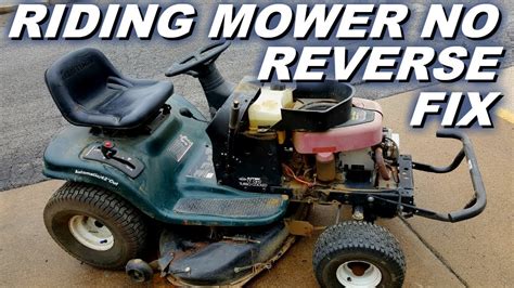 Is it OK to mow backwards?