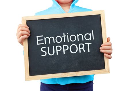 Is it OK to need emotional support?