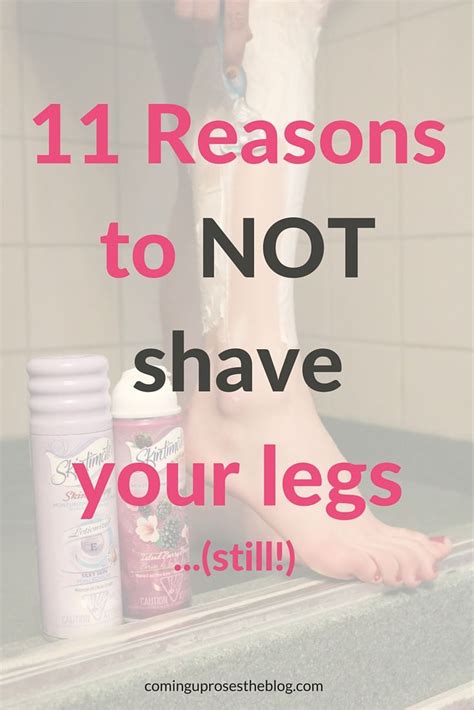 Is it OK to not shave your legs?