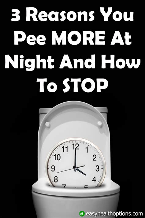 Is it OK to pee 3 times at night?