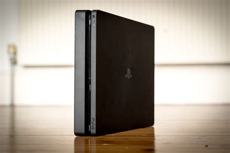 Is it OK to put a PS4 on its side?