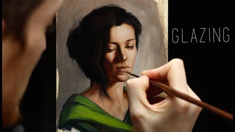 Is it OK to put glass over an oil painting?