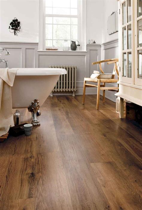 Is it OK to put laminate flooring in a bathroom?