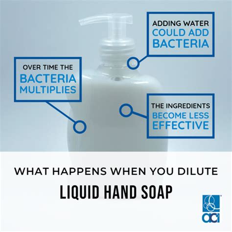 Is it OK to put water in soap?
