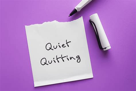 Is it OK to quiet quitting?