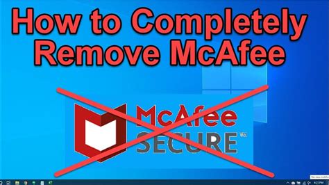 Is it OK to remove McAfee?