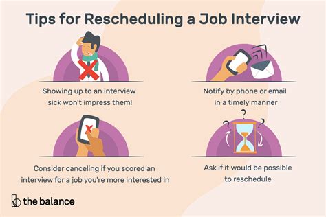 Is it OK to reschedule an interview?