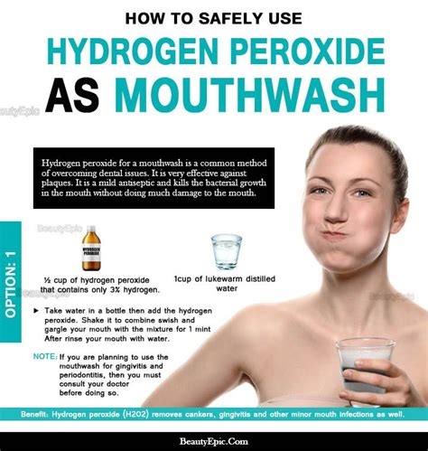 Is it OK to rinse your mouth with hydrogen peroxide daily?