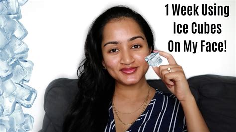 Is it OK to rub ice on your face everyday?