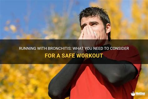 Is it OK to run with bronchitis?