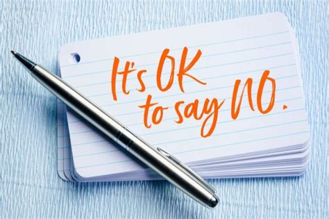 Is it OK to say no at work?