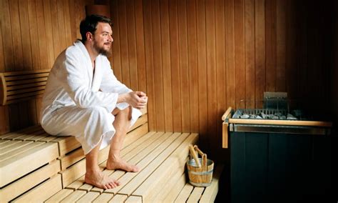 Is it OK to sit in a sauna?