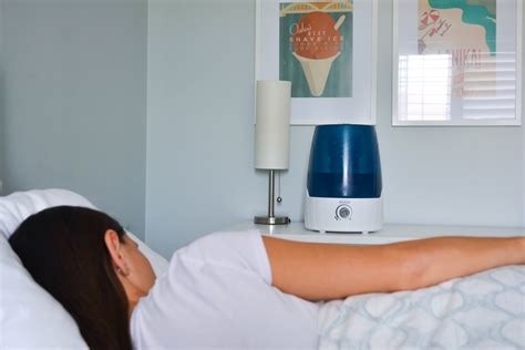 Is it OK to sleep next to a humidifier?