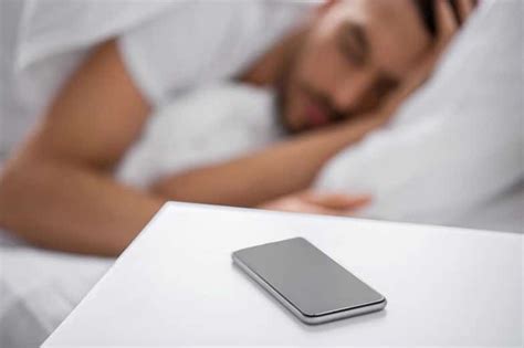 Is it OK to sleep next to cell phone?