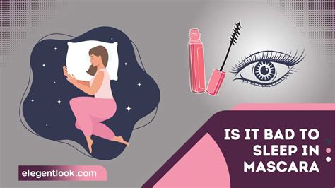 Is it OK to sleep with mascara on for one night?