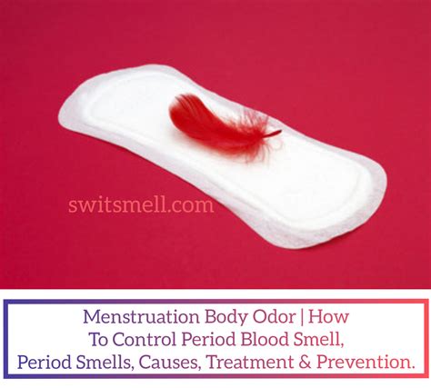 Is it OK to smell period blood?