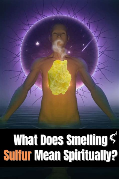 Is it OK to smell sulfur?