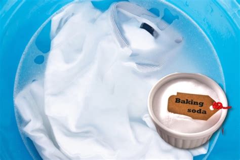 Is it OK to soak clothes in baking soda?