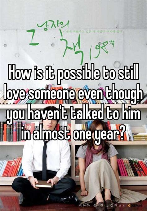 Is it OK to still love someone?