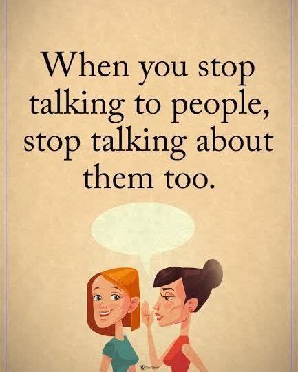 Is it OK to stop talking to someone?