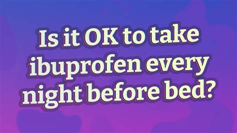 Is it OK to take ibuprofen before flying?