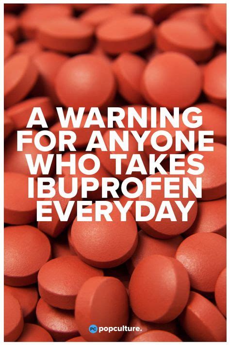 Is it OK to take ibuprofen every day?