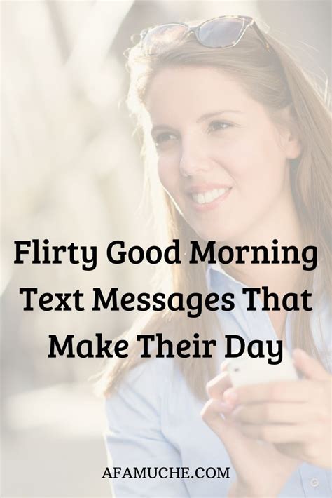 Is it OK to text her good morning everyday?