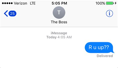 Is it OK to text your boss?