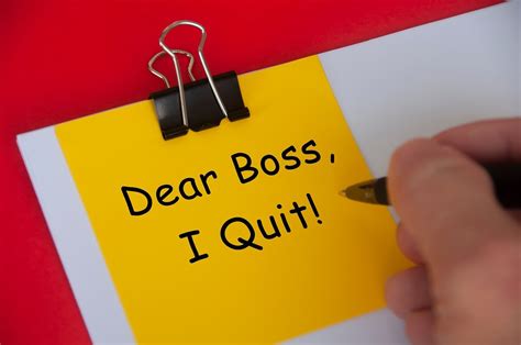 Is it OK to text your boss you quit?