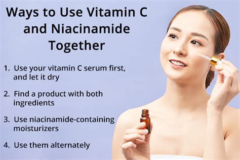 Is it OK to use Vit C with niacinamide?