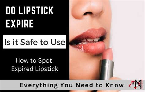 Is it OK to use expired lipstick?
