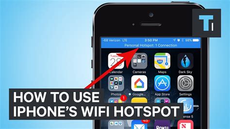 Is it OK to use iPhone as a hotspot?