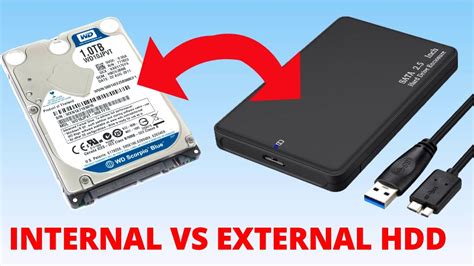 Is it OK to use internal HDD as external?